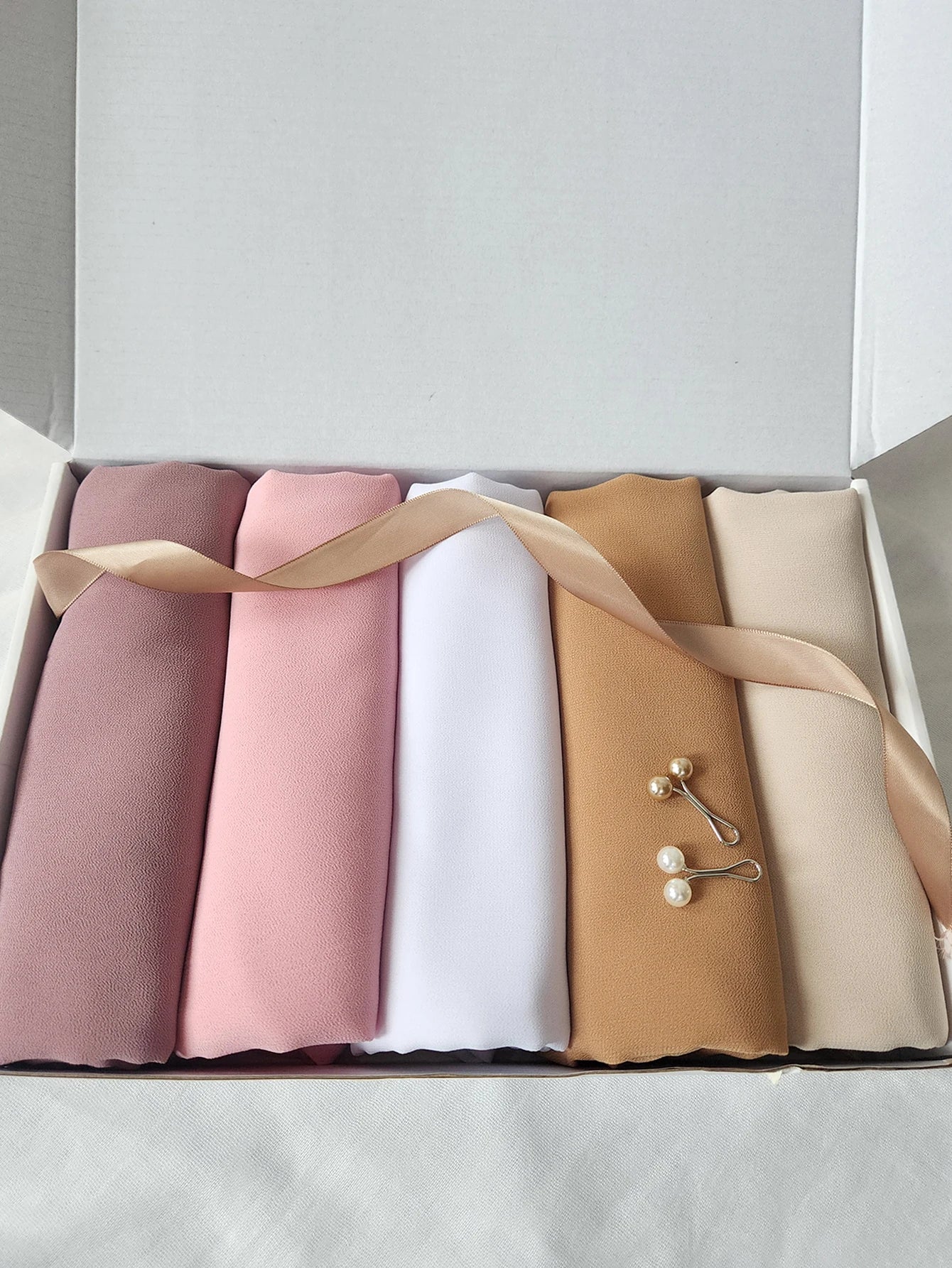 Box 5 hijab mousseline